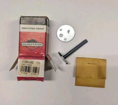 Genuine OEM Briggs & Stratton 490495 Complete Choke Shaft Assy