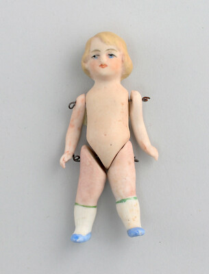 9110082 Ganz- Biskuit Porzellan Puppenstubenpuppe Puppe