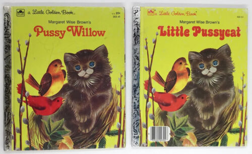 Pussy Willow & Little Pussycat von Margaret Wise braun. 1979 Ein kleines goldenes Buch - Bild 1 von 6