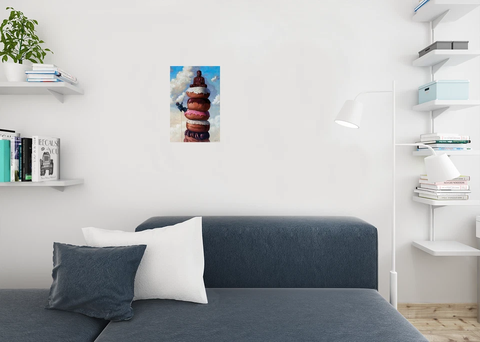 Robots Sweet Buddha by Eric Joyner Cool Wall Decor Art Print Poster 12x18 - Image 3 of 3