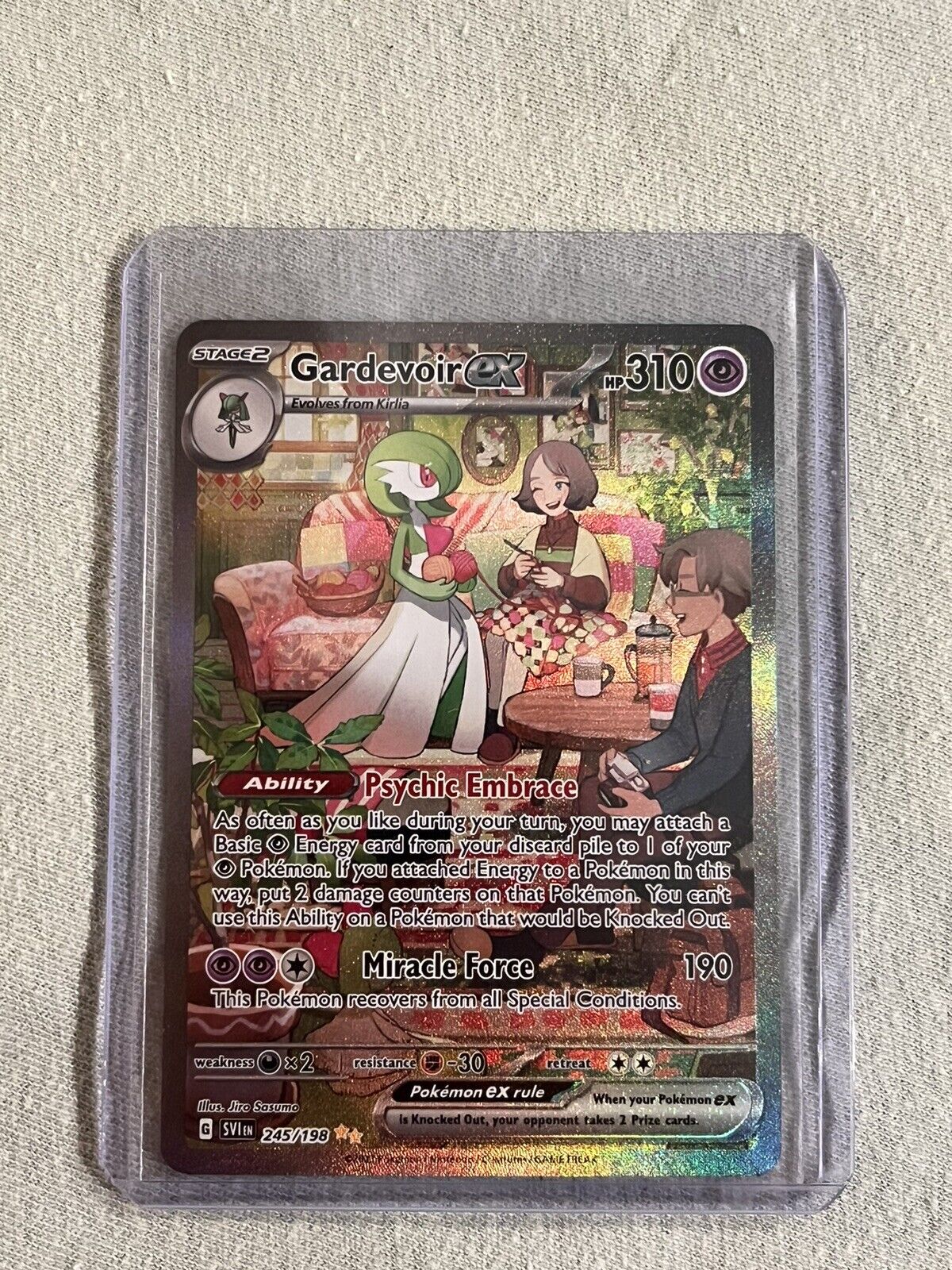 Carta Pokémon Gardevoir Ex FullArt Ita - Vinted