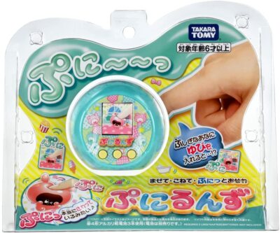puni♡ TAKARA TOMY Punirunzu Puni Pink Color Squishy LCD Punirunes