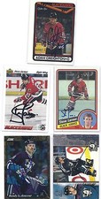 Adam Creighton Signed Autographed Hockey Card Chicago Black Hawks 1990 OPC 