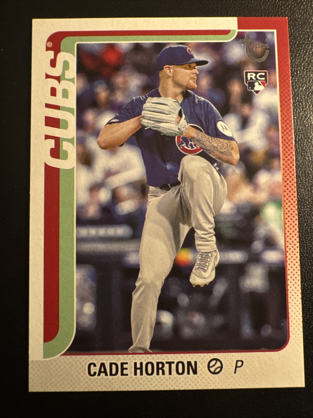 2025 Topps Update Series - Cade Horton #US140 Vintage Stock (RC) /99