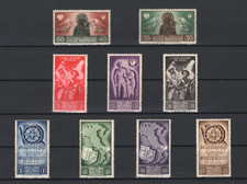 1946 CORPO POLACCO - SOCCORSO DI GUERRA - SERIE COMPLETA 9 Valori MNH**