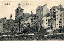 Ak Grudziądz Graudenz Westpreußen,  Wasserseite,  Gebäude,... - 4875306
