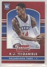 2014-15 Panini Threads Leather Rookies KJ McDaniels #258 0c2