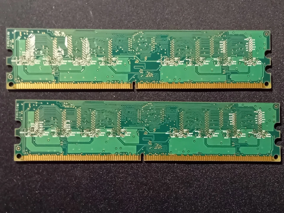 LOTTO N.3 - RAM DDR2 SAMSUNG 2X512MB 667MHZ PC2-5300U PERFETTAMENTE FUNZIONANTI - Immagine 2 di 2