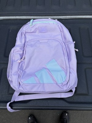 NEW adidas Midway Backpack Purple Polyester Laptop Sleeve #111   $50.