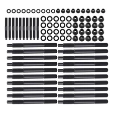 Engine Cylinder Head Stud Bolt Kit for Chevy GM 4.8L 5.3L 5.7L 6.0L 6.2L 7.0L