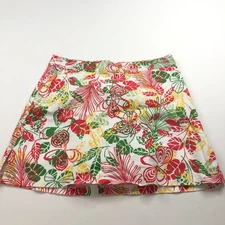 Lady Hagen 10 (Fit 33 In) Cotton Blend Golf Skirt Skort 4" Shorts