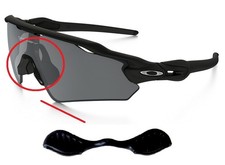 1 Pc Oakley Radar EV Large Black Replacement Nose Pad Nose Piece Path Pitch New