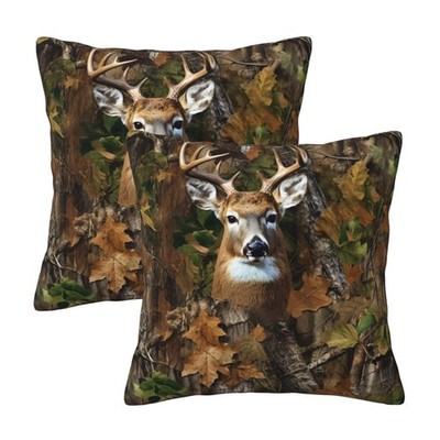 MQAPEYV Deer Camo Camouflage Hunting 2 Pack 18'' x (Pack of 1), Multicolor