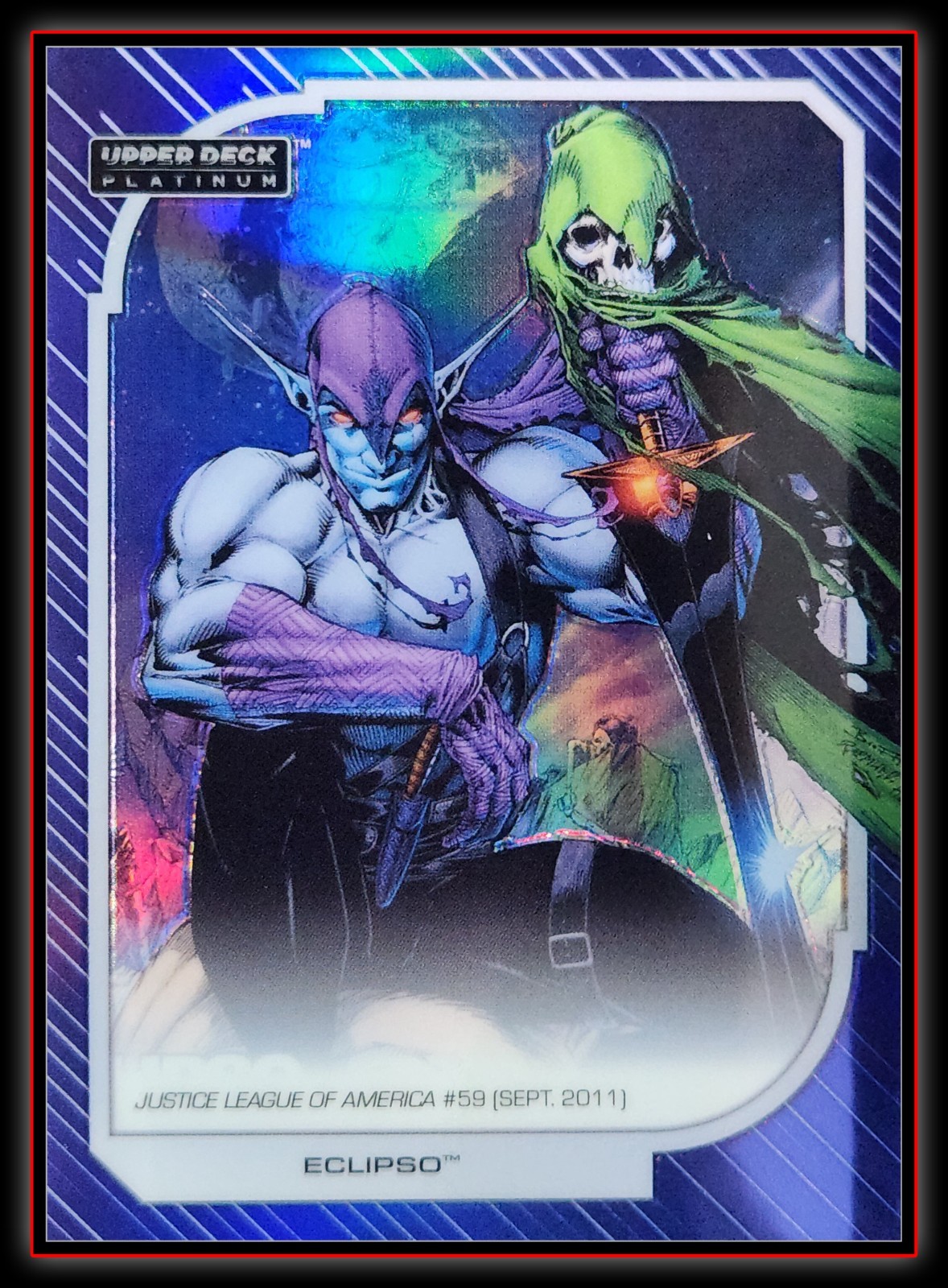 DC Platinum 2026 Upper Deck (Pick Your Card) Blue Rainbow Parallels