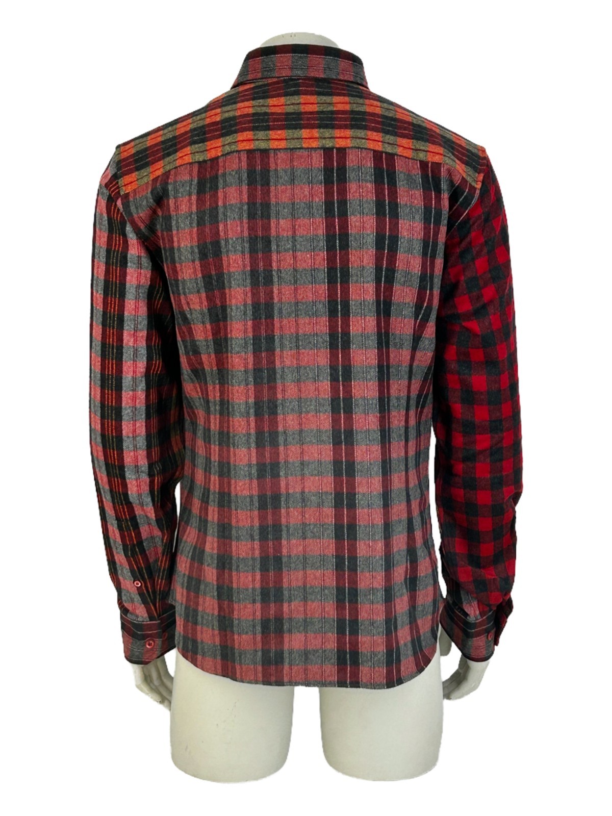 NEW FENDI MULTI COLOUR FLANNEL CHECK SHIRT -  RRP 195 image 2