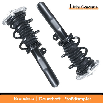 Pair Front Complete Shock Struts Coil Spring Assembly for BMW MINI F56 2014-2021