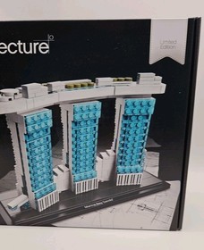 LEGO Architecture Marina Bay Sands 21021 Complete Set Limited Edition - NEW OPEN