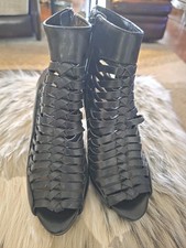 Gianni Bini Rigby heels Black Boots Size 7 M