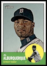 2012 Topps Heritage #406 Al Alburquerque Detroit Tigers NM+