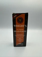 Wright's All Purpose Brass Polish 8 fl oz Used Approximately 95% Full