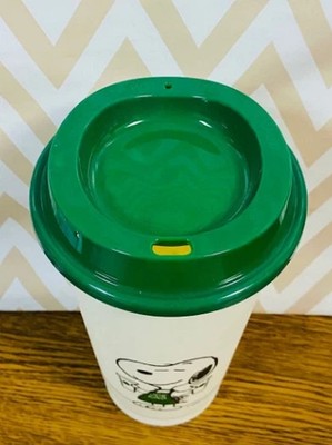 Snoopy Starbucks Peanuts Reusable Cup 473ml White Limited Edition