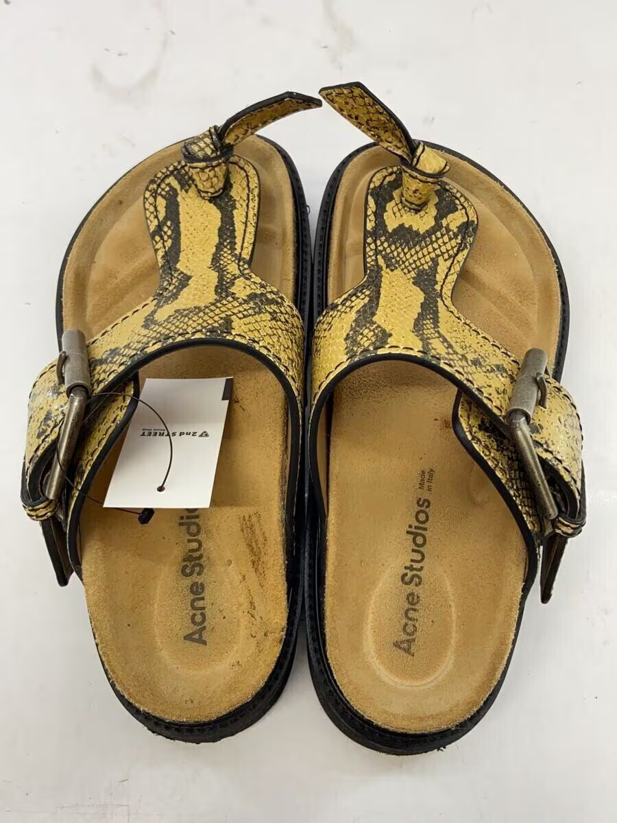 Acne Studios(Acne) Python Pattern Sandals 35 Beg … - image 3