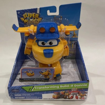 Super Wings Transforming Build -It Donnie