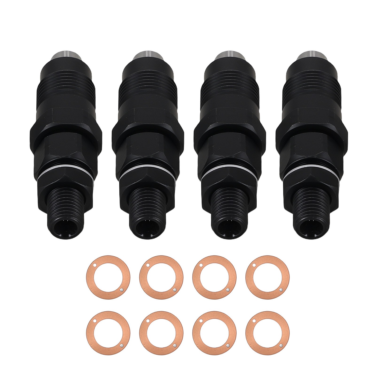 4 Black Injector Assembly for Toyota Hilux Surf 1KZ-TE 23600-67040
