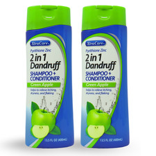 XtraCare 2-in-1 Dandruff Shampoo  Conditioner, Green Apple, 13.5 fl oz 2-Pack 