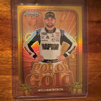 2024 Panini Prizm - Pot of Gold William Byron #18 Gold Prizm /10