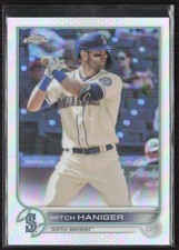 2022 Topps Chrome #92 Mitch Haniger Refractor Seattle Mariners (S)