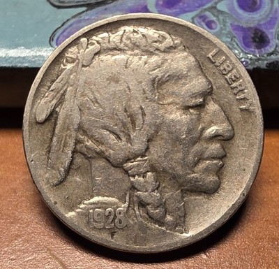 1928-S Buffalo Nickel 2 Feathers variety FS-401