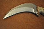 Custom Handmade Steel Hunting Knife with Pakka Wood Handle With Sheath 422 — photo 2