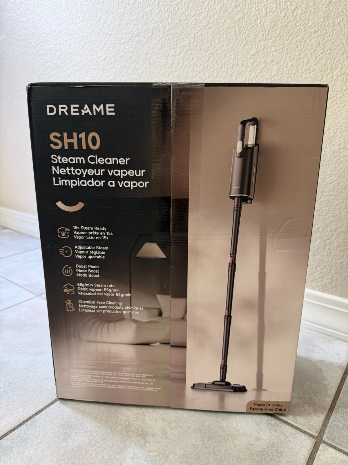 DREAME SH10 Steam Mop with Detachable Handheld Steamer