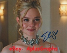 ELLE FANNING... Margo's Got Money Troubles Beauty - SIGNED