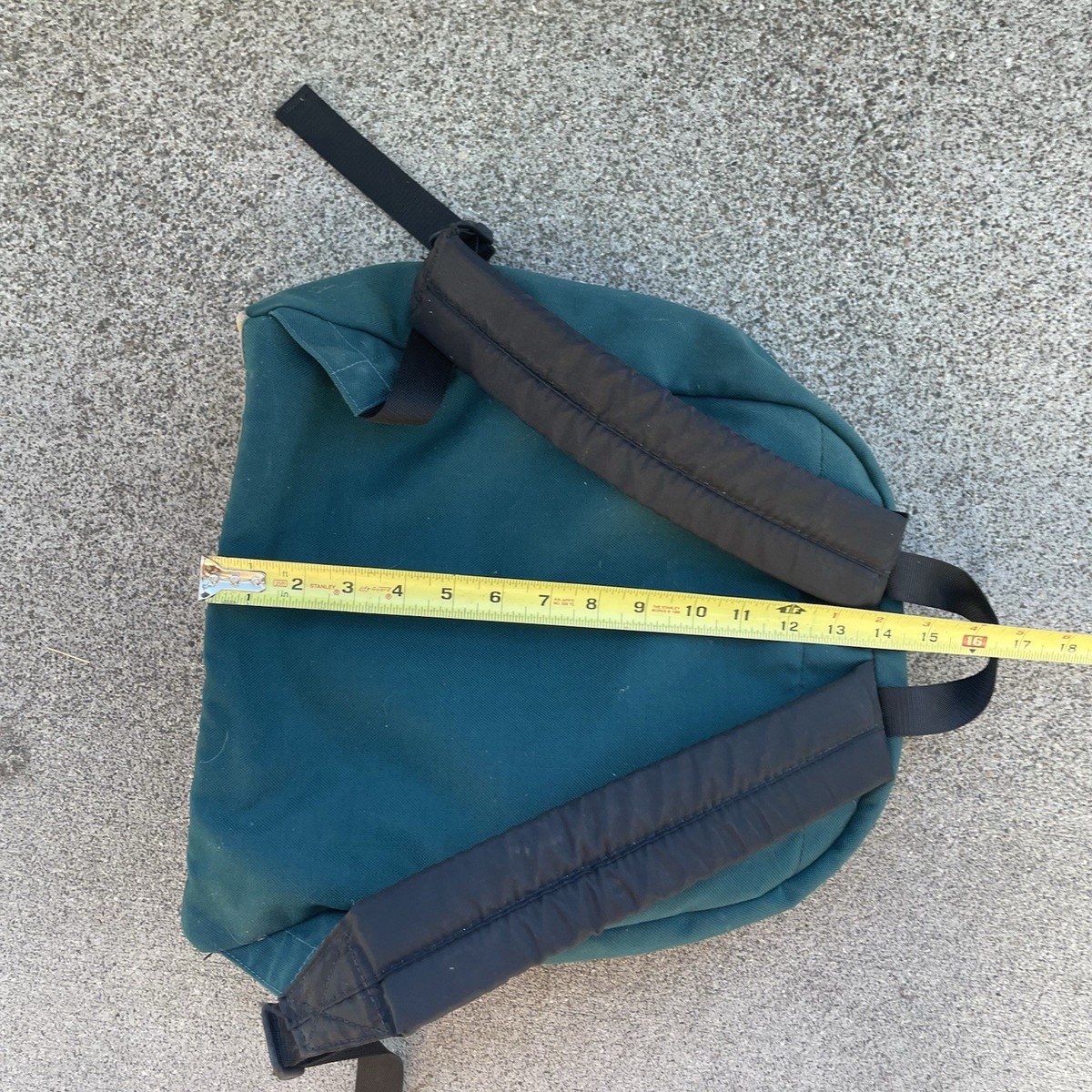 VTG Y2K Eddie Bauer suede canvas medium travel day rucksack backpack bag Eddie Bauer Backpack Green Bags for Men for sale | eBay main image 2