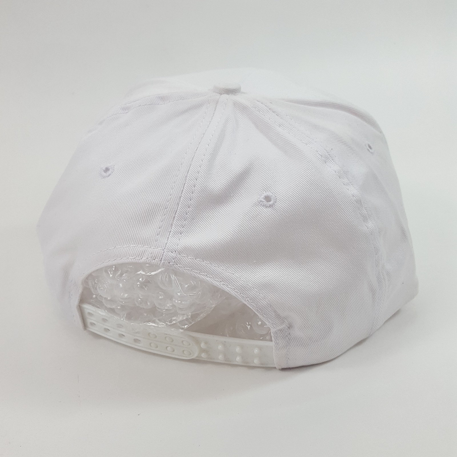 Blank White Plain Structured Snapback Adjustable … - image 6