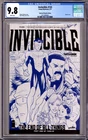 Invincible 133 CGC 9.8 (NM/M) (2017) Ottley Sketch Exclusive Variant