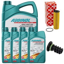 Motoröl Filter Set ADDINOL 0W-30 9 Liter + Schraube für Mercedes E-Klasse CLS Motoröl Filter Set ADDINOL 0W-30 9 Liter + Schraube für Mercedes E-Klasse CLS