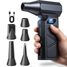 Electric Compressed Air Duster 130000RPM Super Power Cordless Dust Air Blower