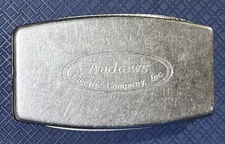 Vintage Zippo Advertising Andrew’s Electric Company Pocket Knife USA