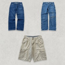 Wrangler Mens 3 Piece Outfit Bundle Size L Jeans + Shorts