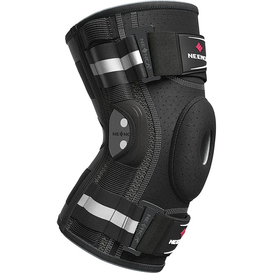 BRANDED NEENCA Hinged Knee Brace for Knee Pain Knee Support with Side Stabilizers Joint