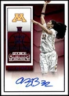 2015 Contenders Draft Picks #172 Amanda Zahui B. Draft Ticket Auto Blue Foil E1