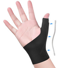 Copper Compression Thumb Wrist Brace Stabilizer Spica Splint Pain Relief Unis