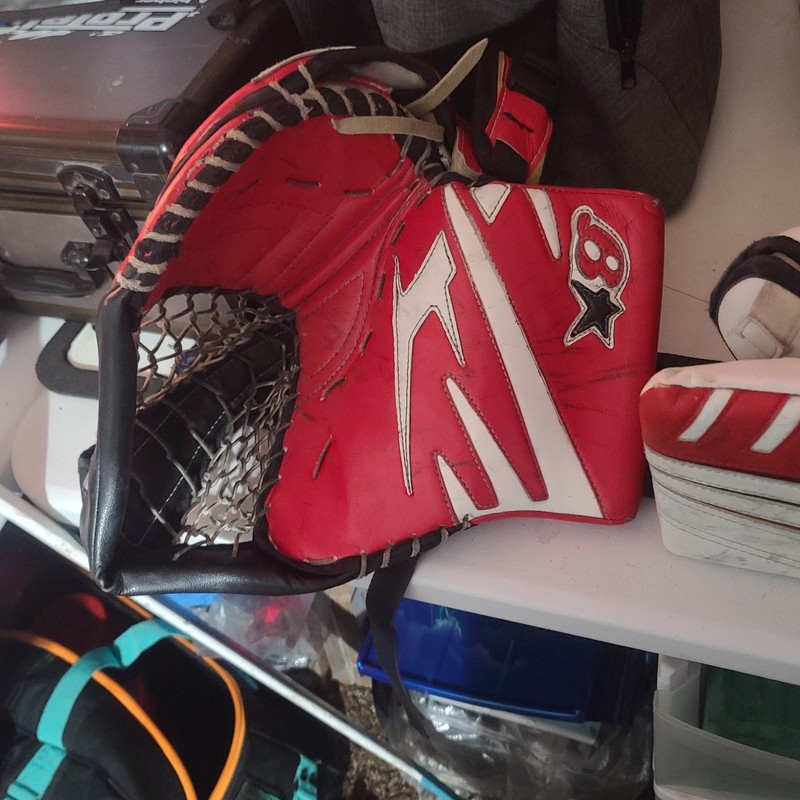 Brian’s Goalie Glove And Blocker