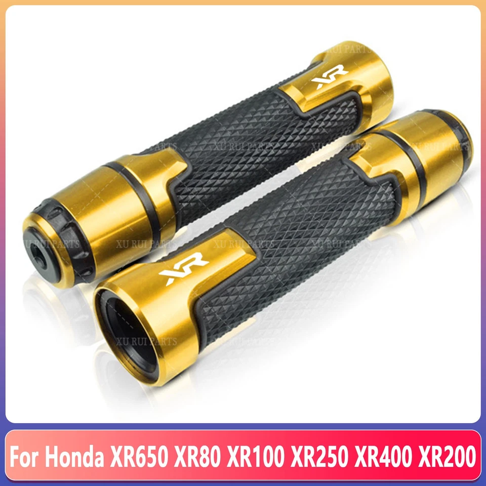  For Honda XR650 XR80 XR100 XR250 7/8" 22mm 24mm Handlebar Handle Grips End Caps - Image 4 of 4