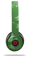 Skin Wrap for Beats Solo Wireless 2 3 4 Bokeh Butterflies Green SKIN ONLY