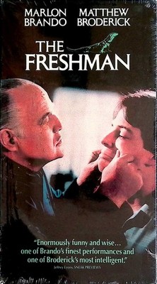 The Freshman [VHS 1990] Matthew Broderick, Marlon Brando / New & Sealed