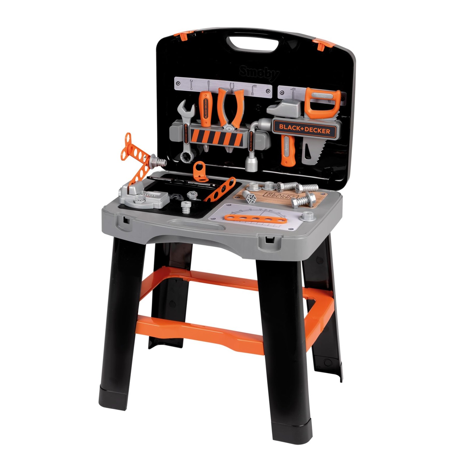 Établi bricolo Smart Black et Decker avec 33 accessoires pour enfant